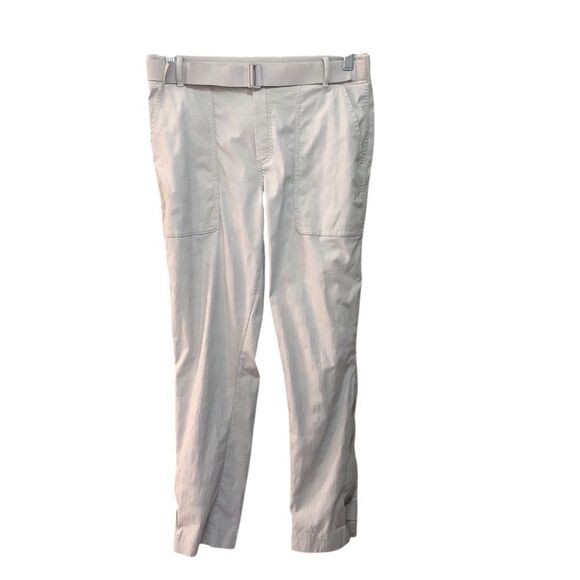 Athleta Women’s Pants Sz 6 Cream Trekkie Pants - Picture 1 of 8